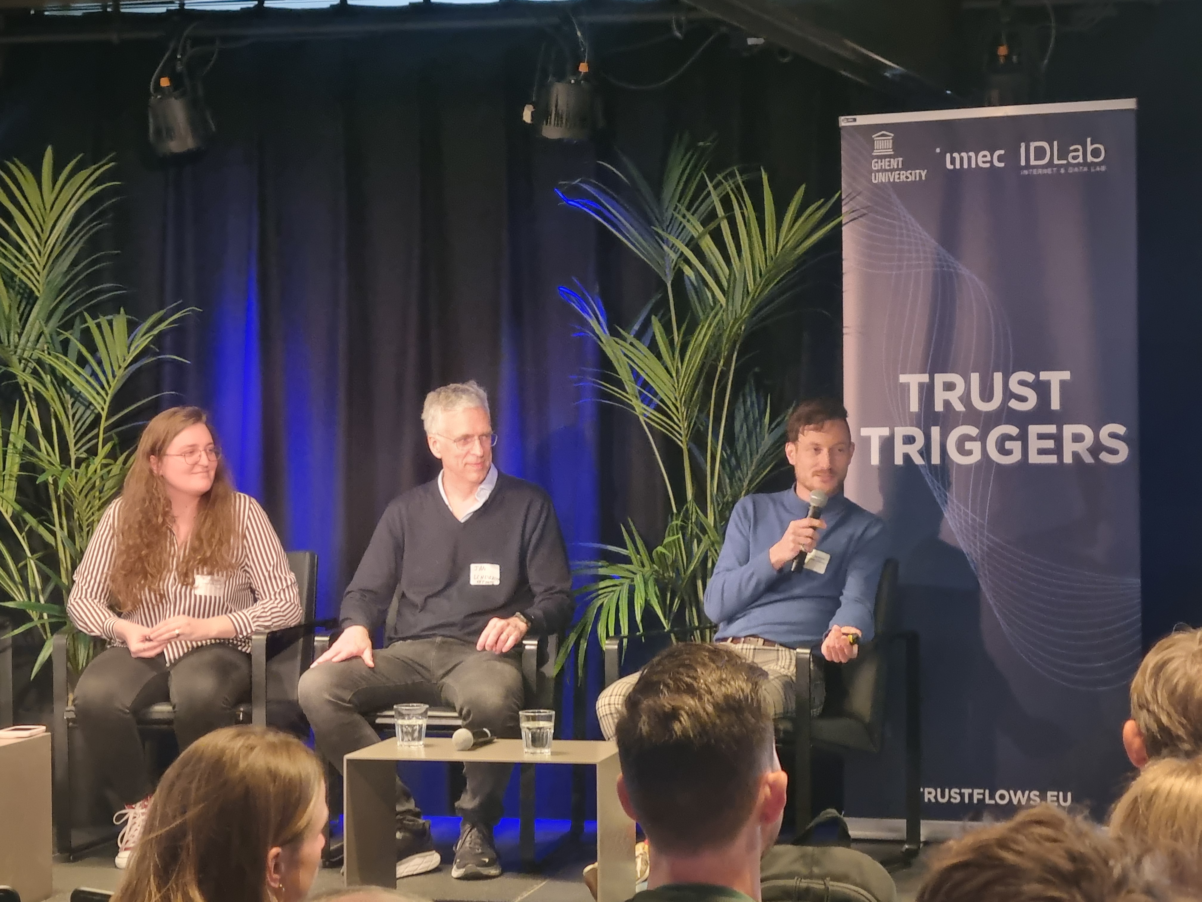The vibe of a Trust Triggers event at De Krook.